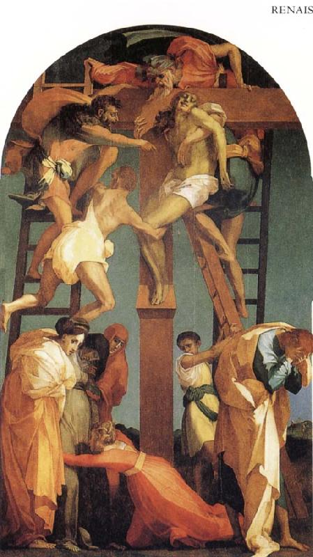 Rosso Fiorentino Deposition oil painting image